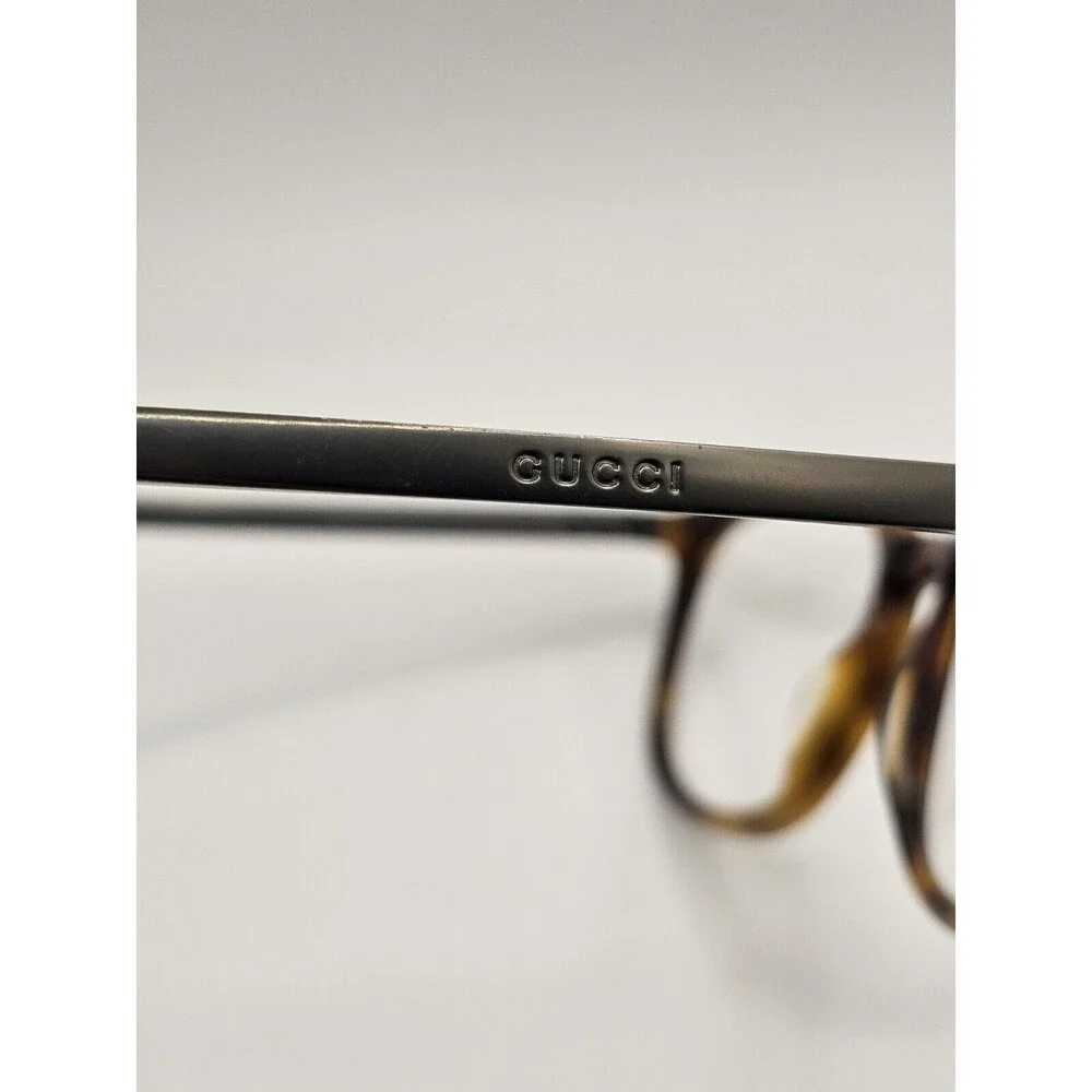 Gucci GG 1112 8E2 Square Havana Brown Eyeglasses Optical 52-19-140 FRAMES ONLY!! - Picture 8 of 12